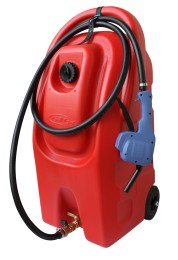 Zbiornik paliwa Caddy HDPE 390 x 390 x 900 mm, 59 l, wraz z wężem 3 m i pompką ręczną