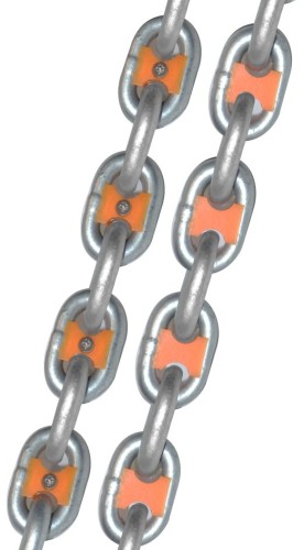 ANCHORIGHT znaczniki łańcucha kotwicznego 6 mm, pomarańczowe, 5 szt.