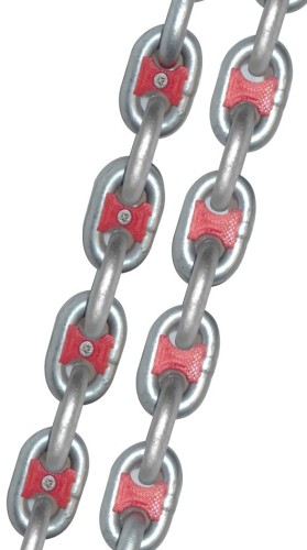 ANCHORIGHT znaczniki łańcucha kotwicznego 6 mm, czerwone, 5 szt.