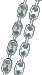 ANCHORIGHT Znaczniki łańcucha kotwicznego 6 mm, białe, 5 szt.