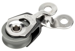 ALLEN pojedynczy blok leżący ślizgowy 20 mm, lina 6 mm, oczko