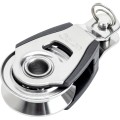 ALLEN Blok pojedynczy HL kulisty 30 mm, lina 8 mm, widełki