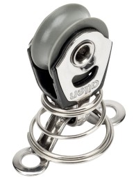ALLEN pojedynczy blok stojący ślizgowy 30 mm, lina 8 mm