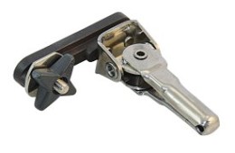 ALLEN Okucie bomu z suwakiem A4 / profil aluminiowy 16x6 mm