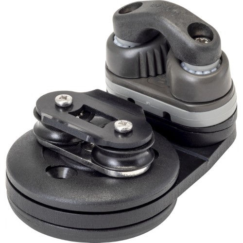 ALLEN zacisk szota, obrotowy o 360°, do liny 6 mm, czarny