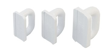 ALLEN pełzacz masztowy, płaski, nylon 16 mm, biały, 2 szt., opakowanie samoobsługowe