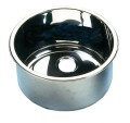 Umywalka BARKA cylindryczna ze stali nierdzewnej polerowanej 300 x 180 mm
