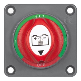 Przełącznik wyboru akumulatora BEP 701S 12/24 V 200 A, 3-biegunowy, montaż natynkowy