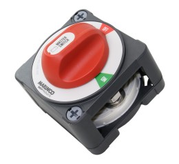 Przełącznik akumulatora BEP Pro 770 12/24 V 400 A, 4-biegunowy, montaż standardowy, zestaw do samodzielnego montażu