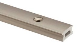 Szyna jezdna BARTON rozmiar 3, aluminium anodowane, 30x18 mm, 2,4 m