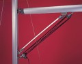 BARTON Kicker Boomstrut GFK 1450 mm, do łodzi 10,5–12 m, biały