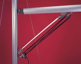 BARTON Kicker Boomstrut GFK 1450 mm, do łodzi 10,5–12 m, biały