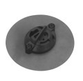 BARTON Quick Cleat do przyklejenia, nylonowy, do liny 6 mm, para