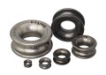 BARTON Okrągła kausza aluminiowa do liny 4 mm, szara