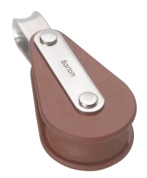 BARTON TUPHblox – blok pojedynczy 20 mm, lina 8 mm, kabłąk górny/pałąk w kształcie litery U
