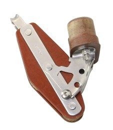 BARTON TUPHblox Blok skrzypcowy 20/30 mm, lina 8 mm, kabłąk górny/zacisk