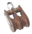 BARTON TUPHblox blok podwójny 58 mm, lina 14 mm, kabłąk górny/pałąk w kształcie litery U
