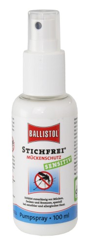 BALLISTOL Spray przeciw komarom „Stichfrei Sensitive” z pompką 125 ml