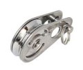 SEA SURE blok pojedynczy przesuwny 25 mm, lina stalowa 4 mm, sworzeń wtykany
