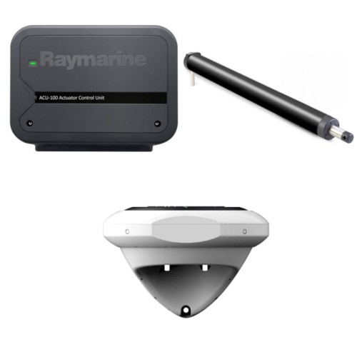 Autopilot Evolution EV-100 na rumpel z ACU-100 i napędem