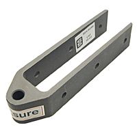 Okucie steru SEA SURE, długie z tuleją aluminiową z otworem 10 mm, iB=54 mm