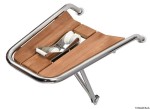Bukszpryt z rolką dziobową - stal z tekiem - 750x500x330 mm