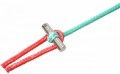 Uniwersalne mocowanie liny Rope Bone "Drengir" stal