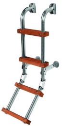 Drabinka kąpielowa składana 4-stopniowa 76x23 cm