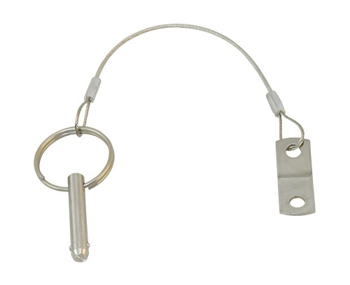 Bolec 6x20/25 mm z linką zabezpieczającą