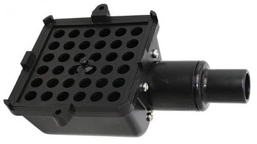 Ekran zęzowy - mocowanie poziome