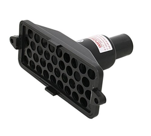 Ekran zęzowy - mocowanie pionowe