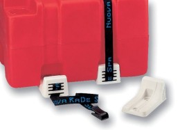 Zapięcie zbiornika z paskiem mocującym