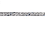 Lina szara Marlow Doublebraid marble 14 mm - 100mb