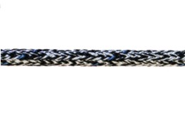 Lina czarna Marlow Doublebraid marble 14 mm - 100mb