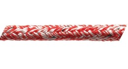 Lina pleciona MARLOW Excel Fusion 78 z powłoką zewnętrzną - czerwona - 10 mm - 100mb