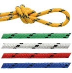 Lina szotowa poliestrowa - żółta - 6 mm