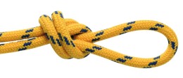 Lina szotowa poliestrowa - żółta  - 10 mm