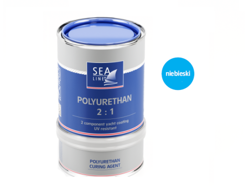 Farba poliuretanowa Sea-Line® - niebieska (15 l)