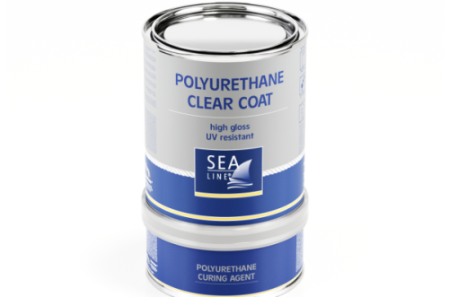 Lakier 2-składnikowy bezbarwny Sea-Line® Polyurethane Clear Coat (15 l)