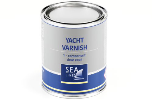 Lakier jachtowy jednoskładnikowy bezbarwny Sea-Line® YACHT VARNISH 1K (0,75 l)