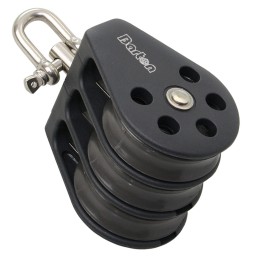 Potrójny blok PERFORMANCE Gr. 2 z klamrą obrotową