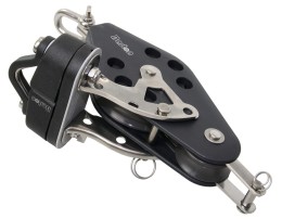 Pojedynczy blok wiolinowy PERFORMANCE Gr. 2 z dolnym nawiasem obrotowym + knaga