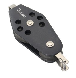 Pojedynczy blok wiolinowy PERFORMANCE Gr. 2 z oczkiem + dolny nawias z łożyskiem kulkowym