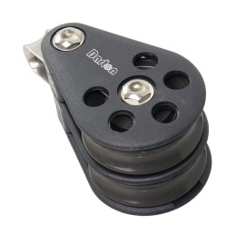 Podwójny blok z łożyskiem kulkowym Gr. 4/5 z oczkiem