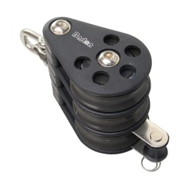 Potrójny blok z łożyskiem kulkowym Gr. 4/5 z szeklą + dolny nawias