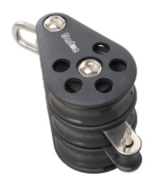 Potrójny blok z łożyskiem kulkowym Gr. 4/5 z klamrą obrotową + dolny nawias