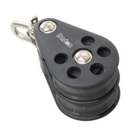 Podwójny blok z łożyskiem kulkowym Gr. 7 z szeklą