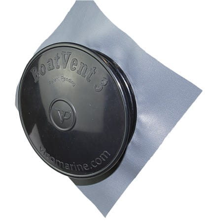 BoatVent III / wentylacja plandeki - czarny