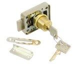 BURG-WÄCHTER zamek mosiężny Ms-Zyl. L25x22D