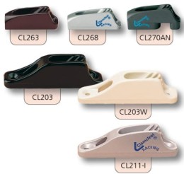 Knaga zaciskowa Clamcleat® CL203W JUNIOR biała do lin 3-6 mm